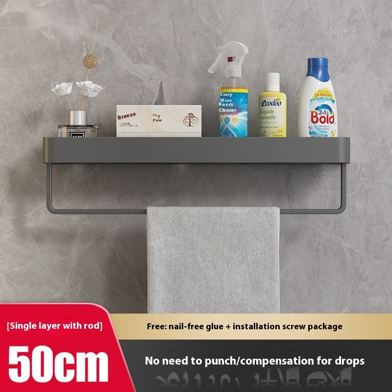 Wall-Mounted Bathroom Storage Rack