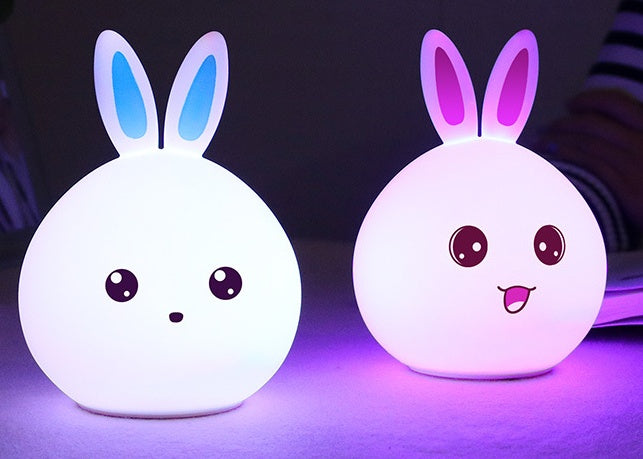 Bunny Night Light — Color Changing Touch Lamp