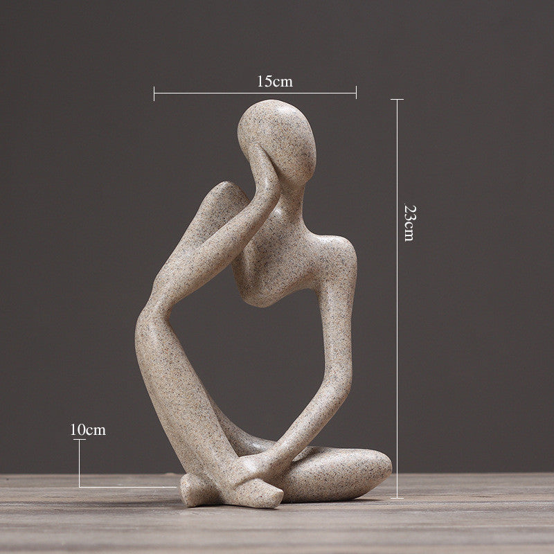 Abstract Thinker Sculpture —  Gift