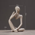 Abstract Thinker Sculpture —  Gift