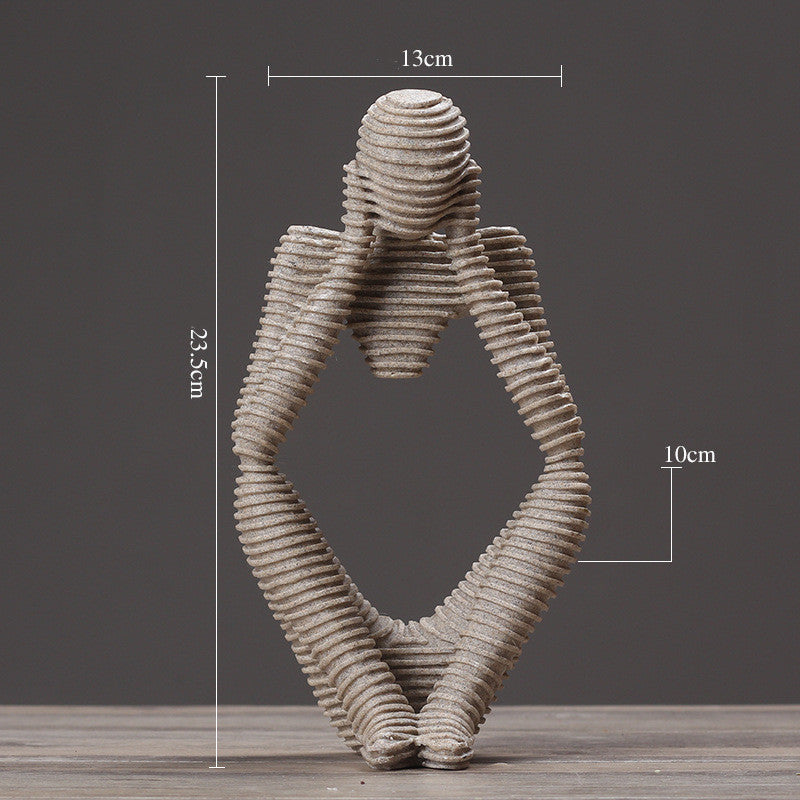 Abstract Thinker Sculpture —  Gift