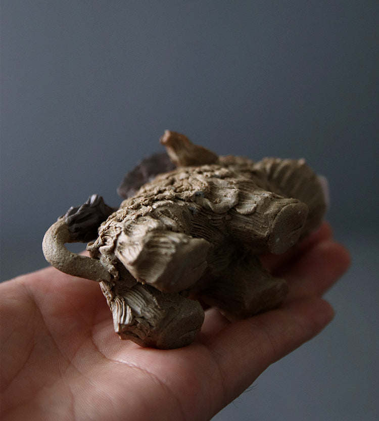 Wild Boar Sculpture Home Ornament