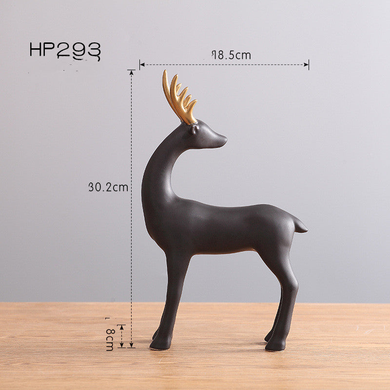 Nordic Elk Home Decoration