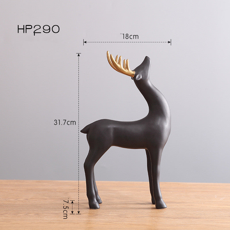 Nordic Elk Home Decoration