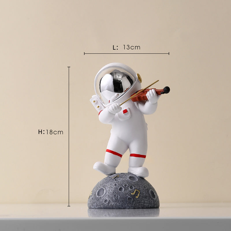 Nordic Astronaut Resin Figurine
