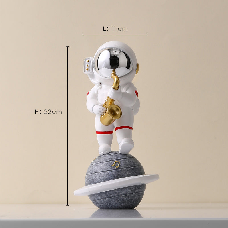 Nordic Astronaut Resin Figurine