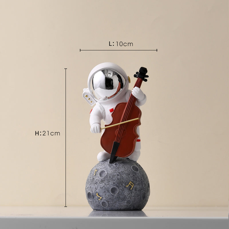 Nordic Astronaut Resin Figurine