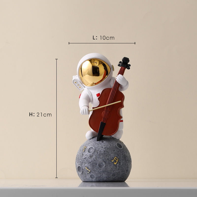 Nordic Astronaut Resin Figurine