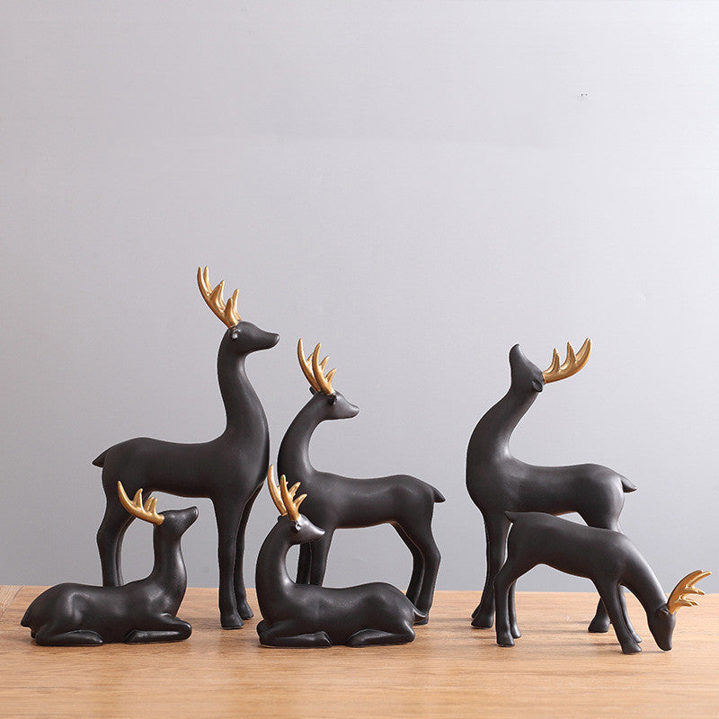 Nordic Elk Home Decoration