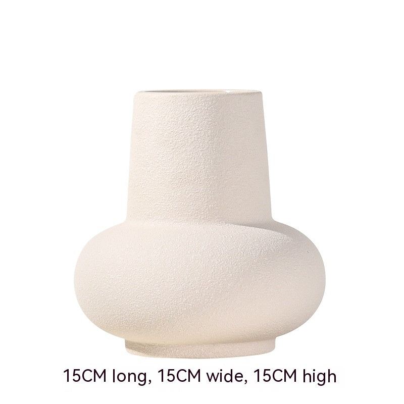 Minimalist Ceramic Flower Vase