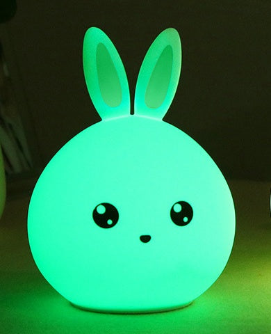 Bunny Night Light — Color Changing Touch Lamp