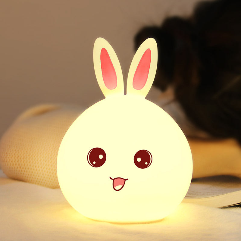 Bunny Night Light — Color Changing Touch Lamp