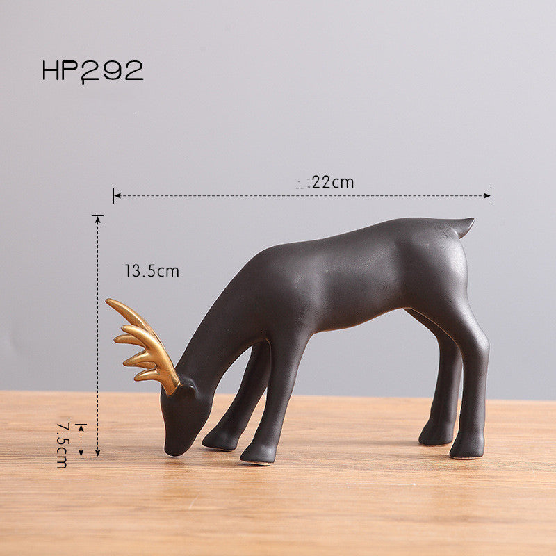 Nordic Elk Home Decoration