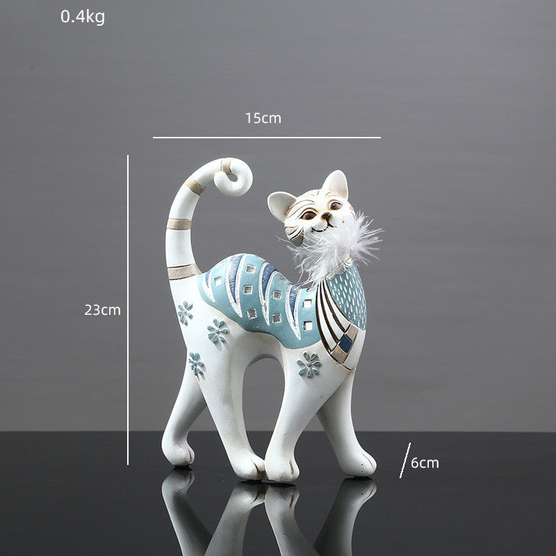Cute Cat Living Room Ornament