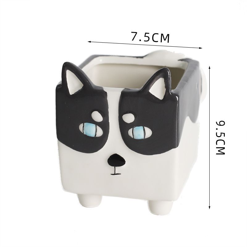 Cartoon Animal Ceramic Planter