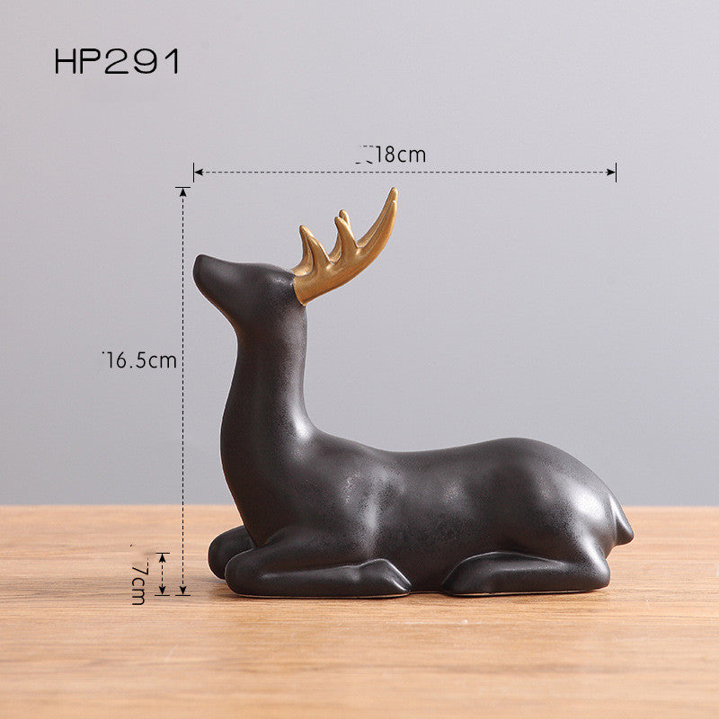 Nordic Elk Home Decoration