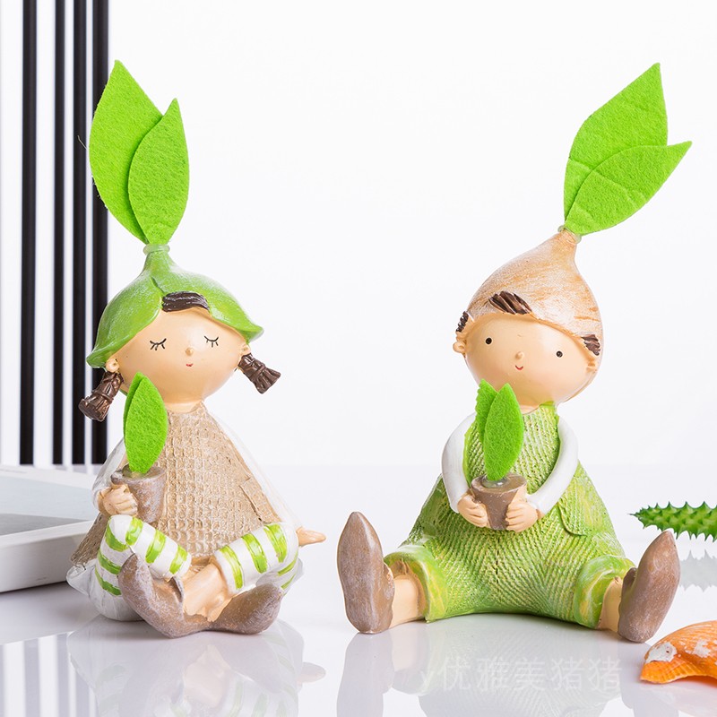 Resin Kids Bedroom Desk Ornament