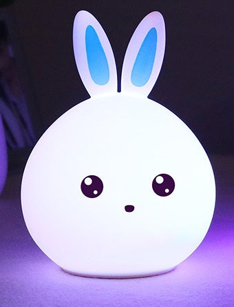 Bunny Night Light — Color Changing Touch Lamp