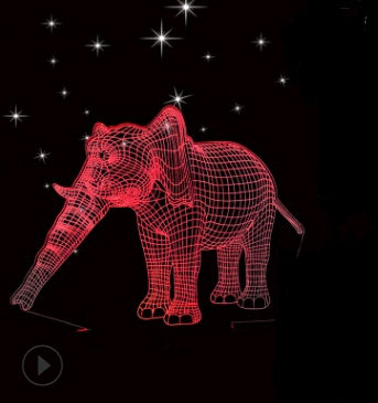 3D Touch Night Light