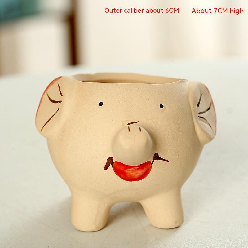 Ceramic Animal Succulent Planter