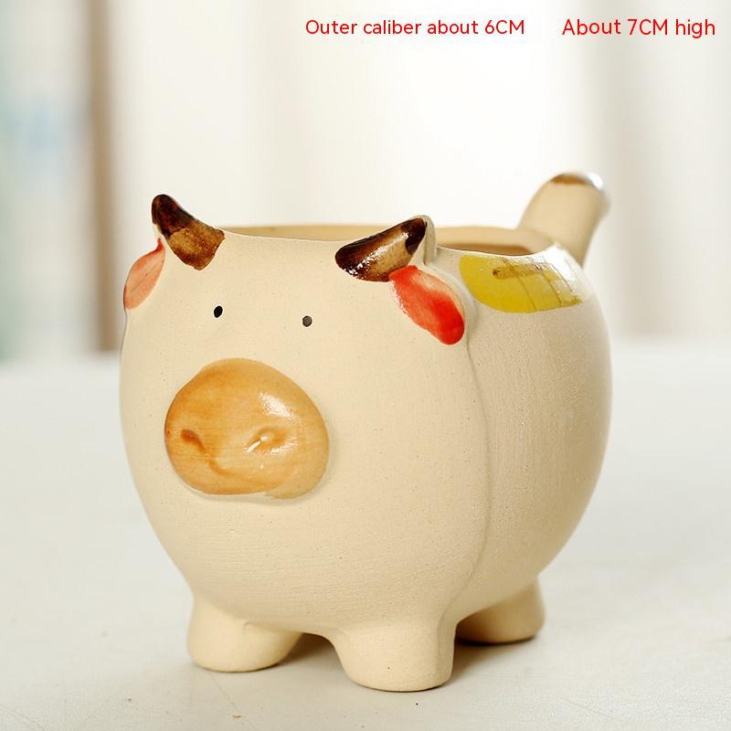 Ceramic Animal Succulent Planter