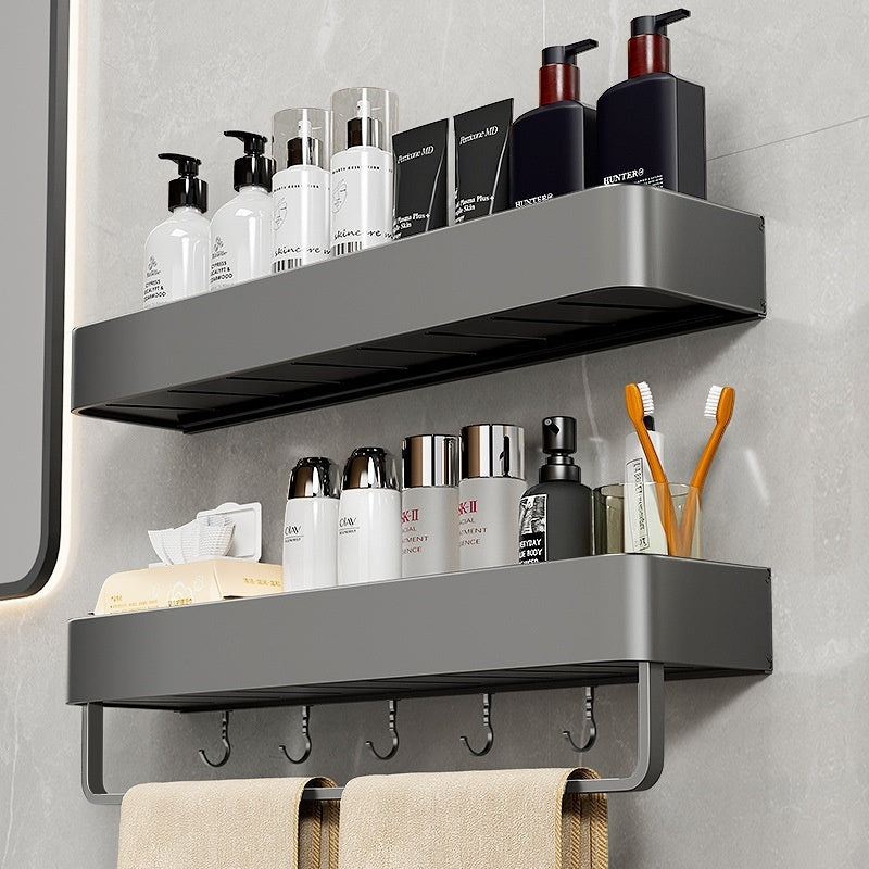 Wall-Mounted Bathroom Storage Rack