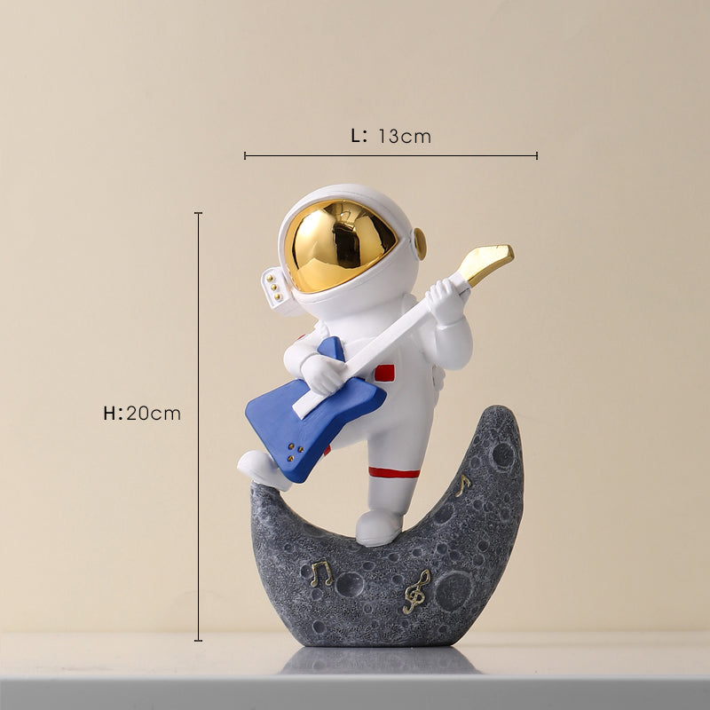 Nordic Astronaut Resin Figurine