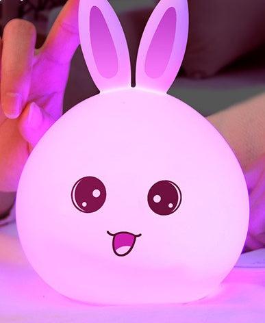 Bunny Night Light — Color Changing Touch Lamp