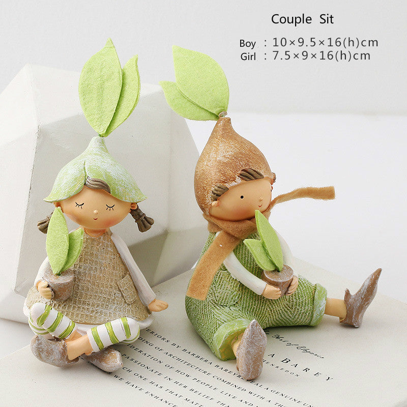 Resin Kids Bedroom Desk Ornament