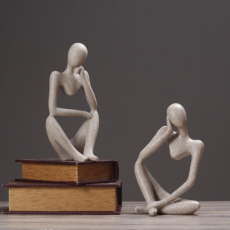 Abstract Thinker Sculpture —  Gift