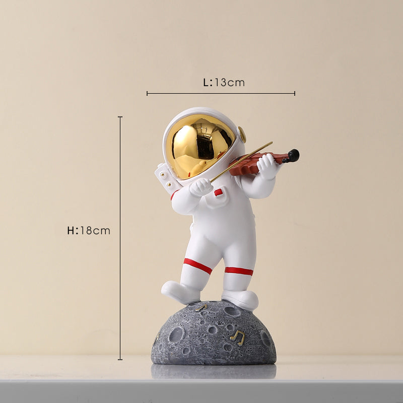 Nordic Astronaut Resin Figurine