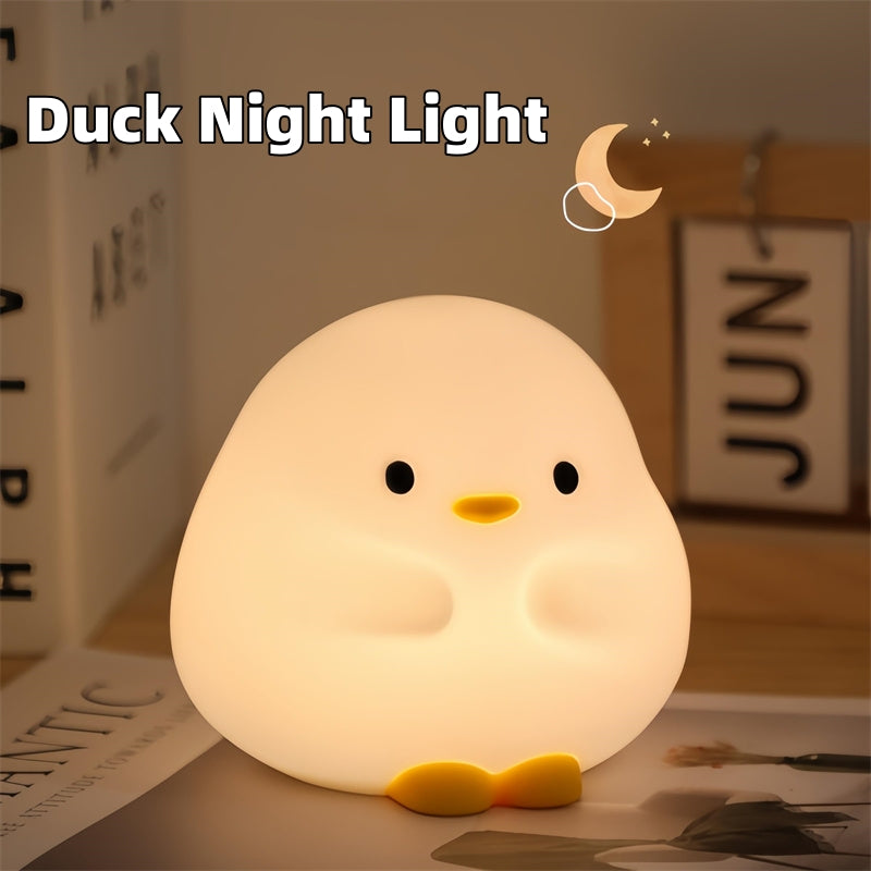 Duck Touch Night Light — USB Rechargeable