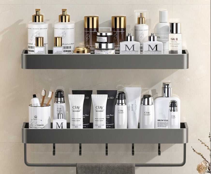 Wall-Mounted Bathroom Storage Rack