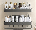 Wall-Mounted Bathroom Storage Rack