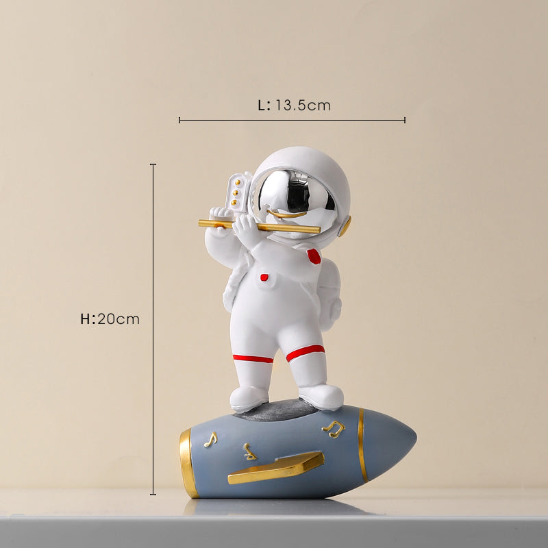 Nordic Astronaut Resin Figurine