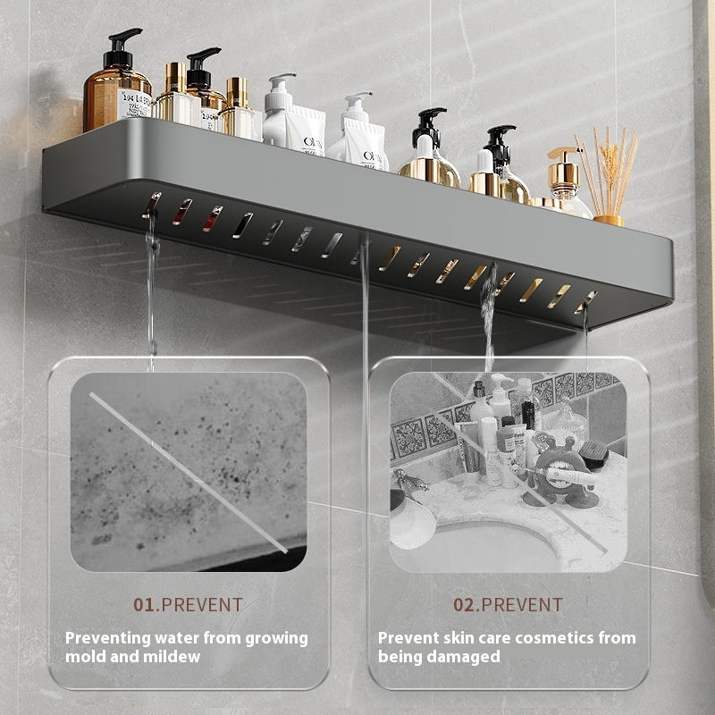 Wall-Mounted Bathroom Storage Rack