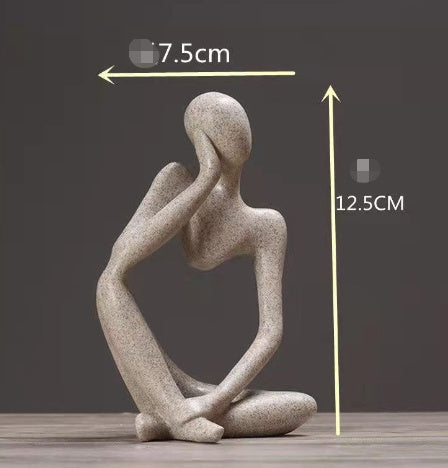 Abstract Thinker Sculpture —  Gift
