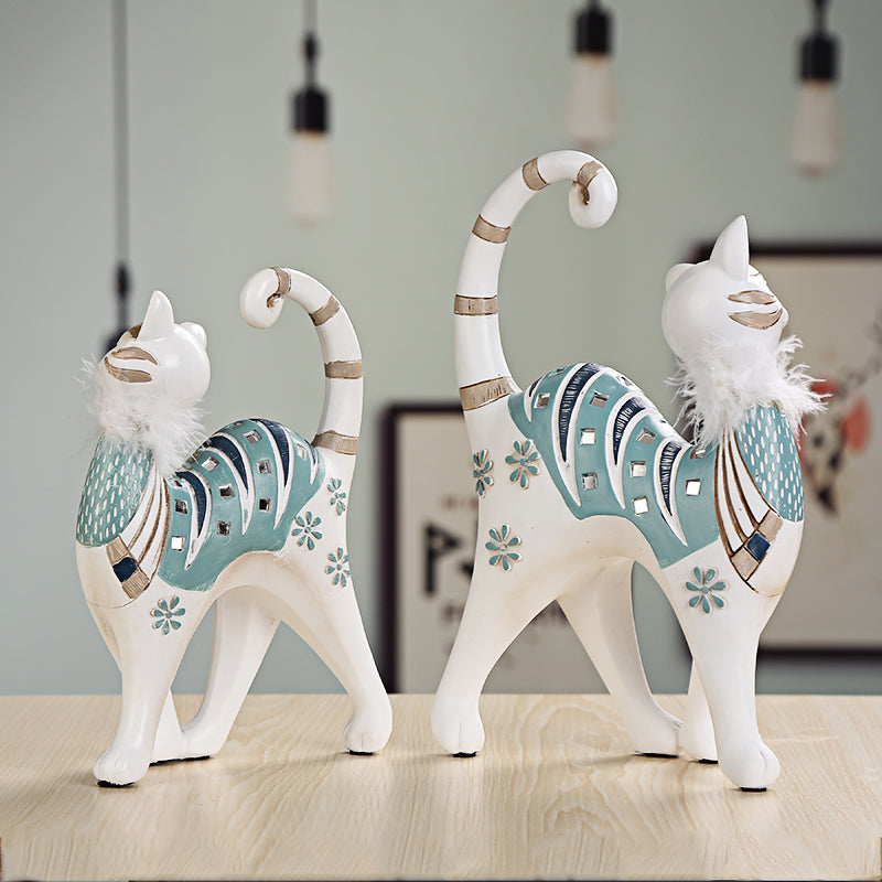 Cute Cat Living Room Ornament