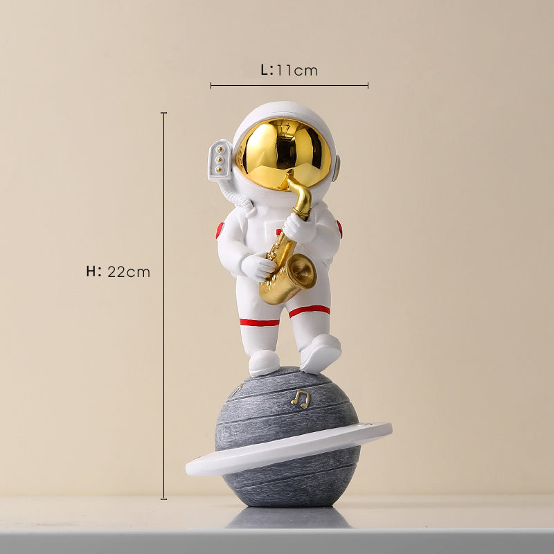 Nordic Astronaut Resin Figurine